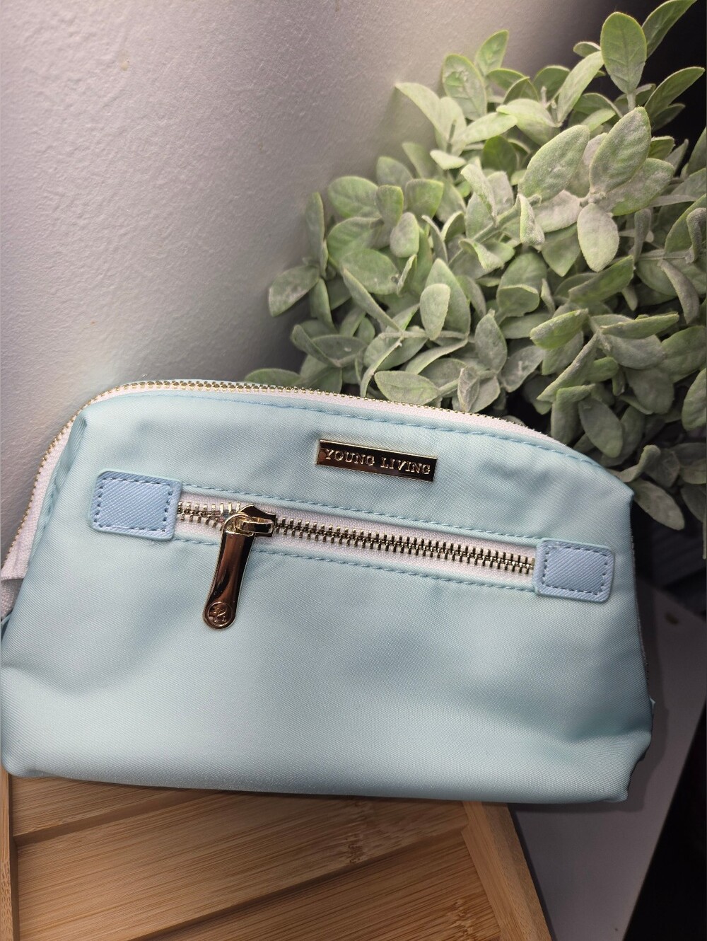 Young Living Light‎ Blue Travel Cosmetic Pouch